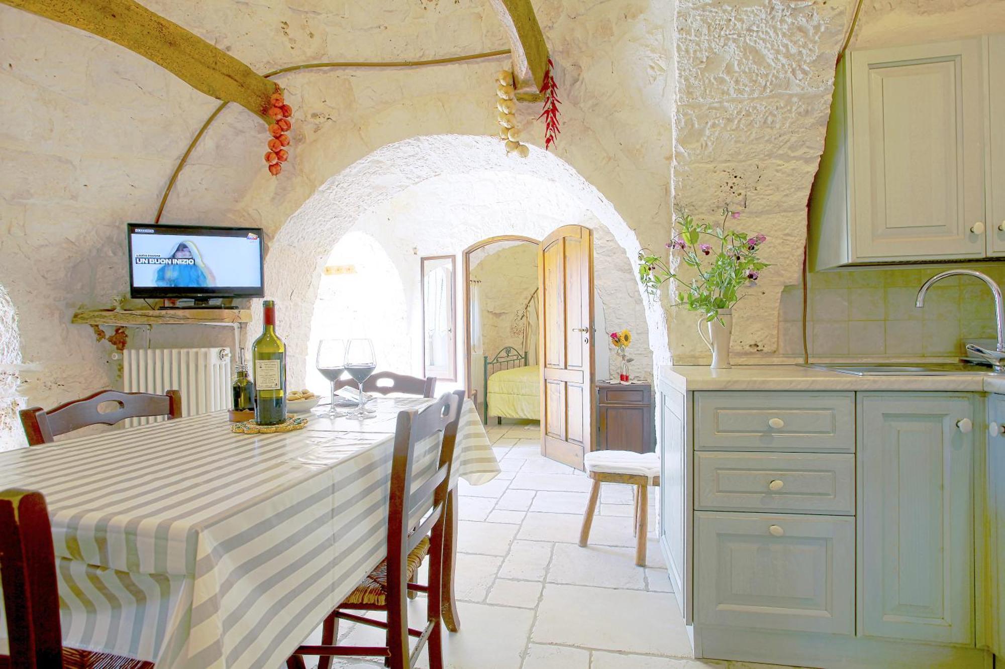 Gasthaus Trulli Il Castagno Martina Franca Exterior foto
