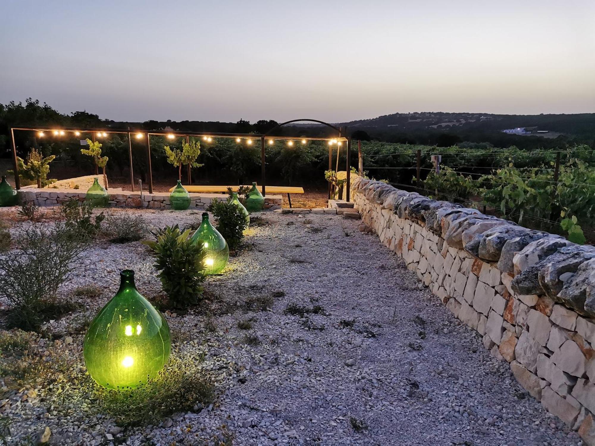 Gasthaus Trulli Il Castagno Martina Franca Exterior foto