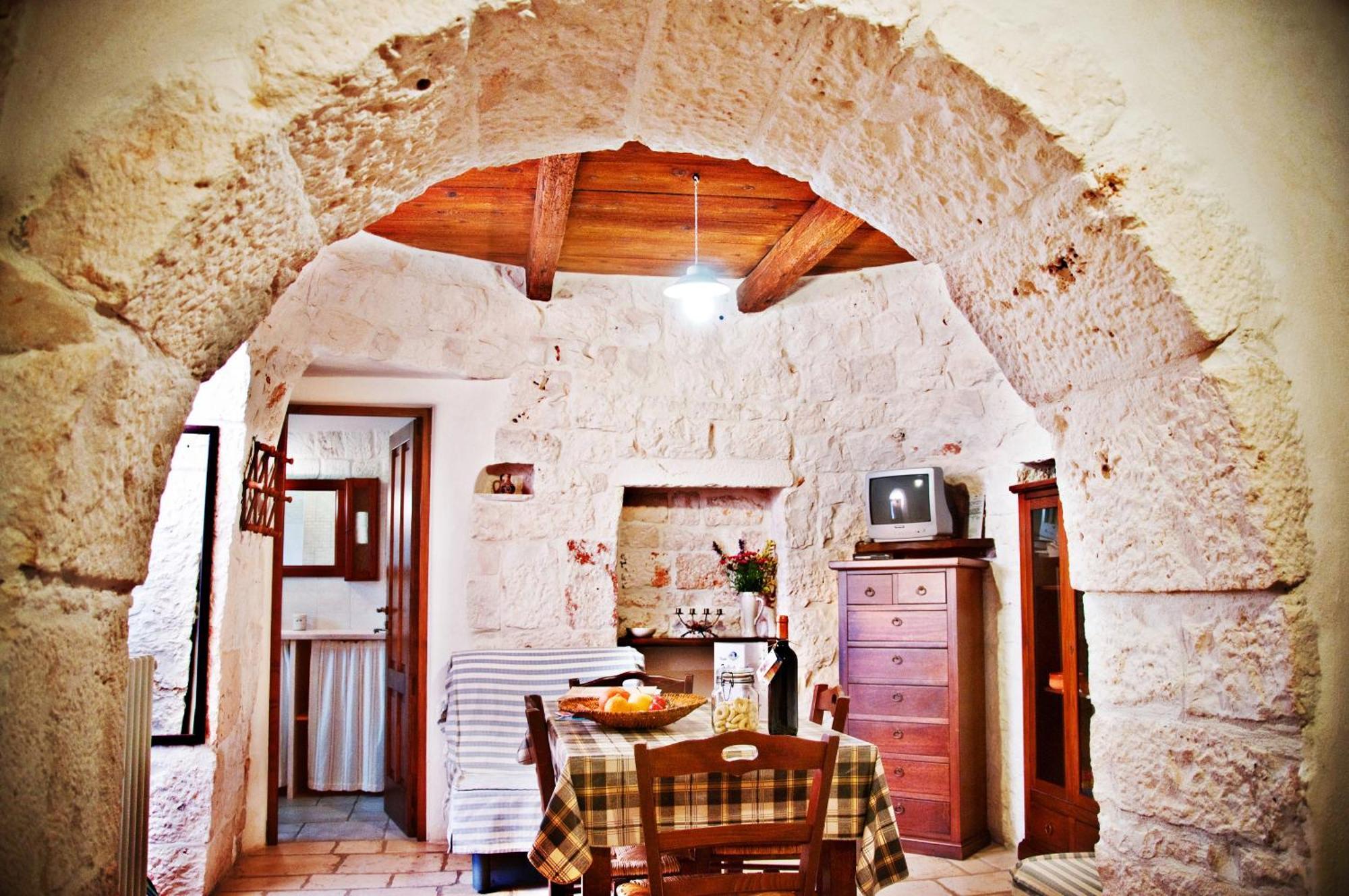 Gasthaus Trulli Il Castagno Martina Franca Exterior foto
